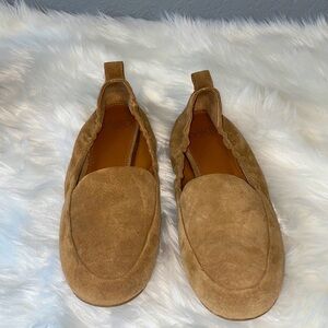 Franco Sarto Tan Suede‎ Stacey Loafer